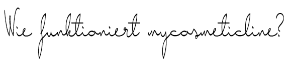 How does My Cosmetic Line work?